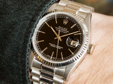 classic rolex datejust|rolex datejust with president bracelet.